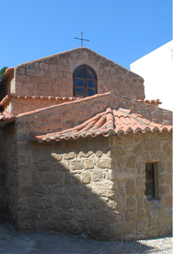 Kleine Kirche in Rhodos